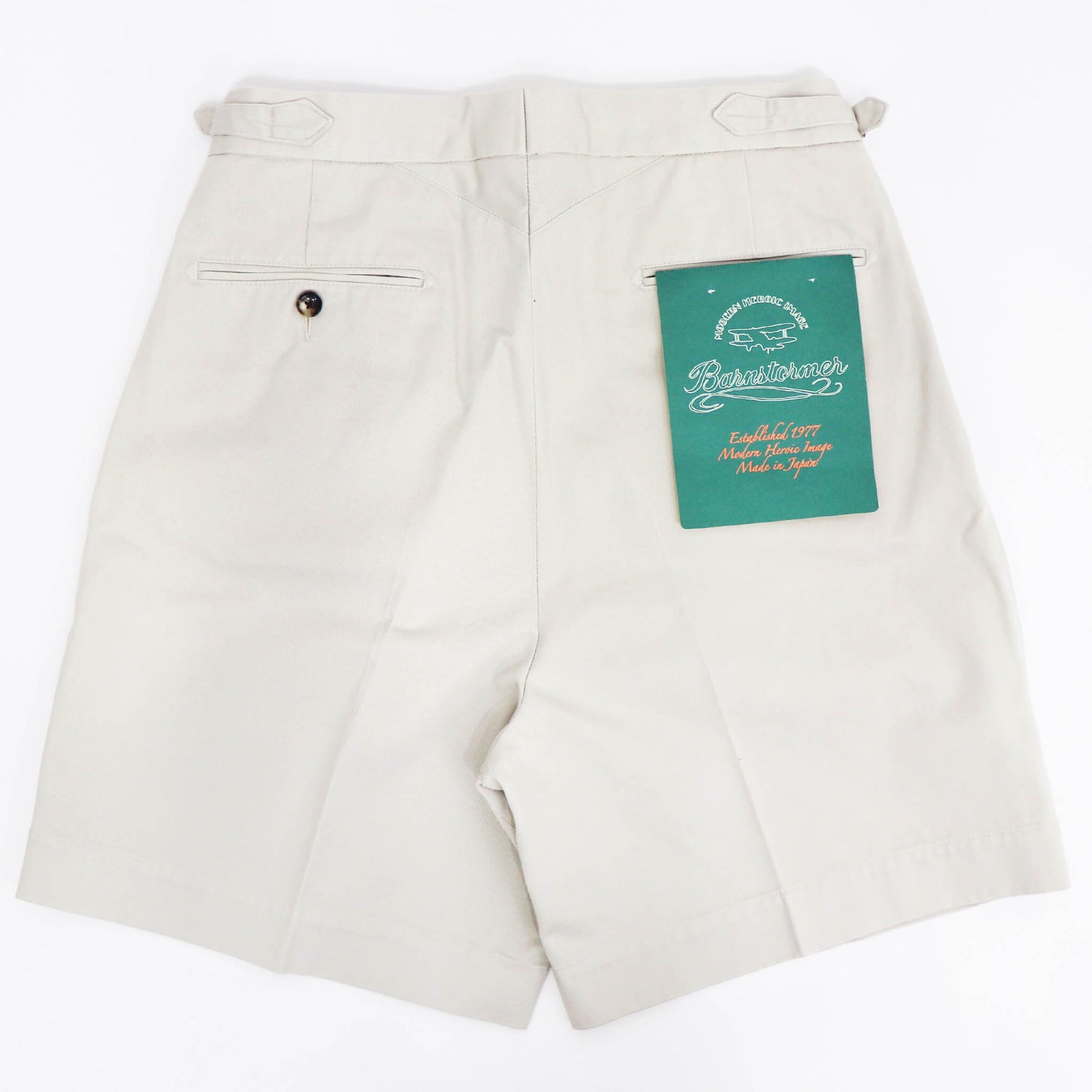 BARNSTORMER（バーンストーマー）2P Chino Shorts BS B45S【サンド】国内正規品