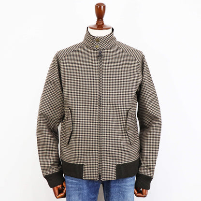 Barbour（バブアー）《Barbour × BARACUTA》Portonシャワープルーフ ブルゾン【ベージュ】国内正規品