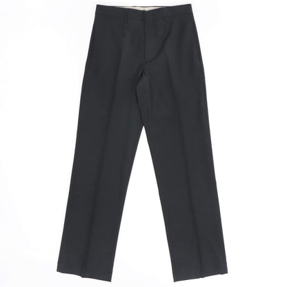 BERWICH（ベルウィッチ）LUCANO LONG ノープリーツ ワイドテーパード ストレッチ パンツ【ブラック】国内正規品