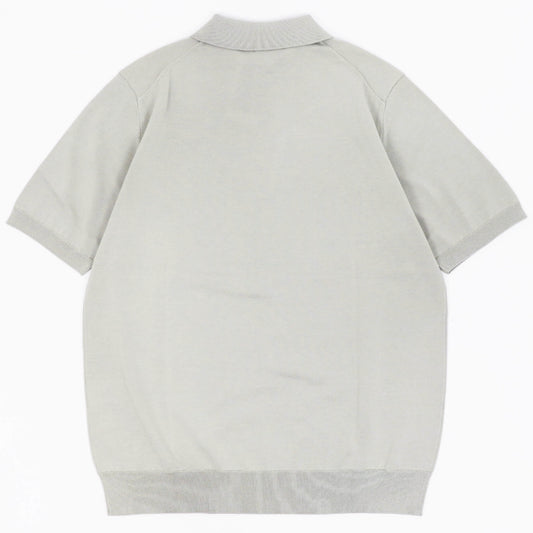 30/70（トレンタセッタンタ）コットン ニットポロ #4249【ベージュ】国内正規品