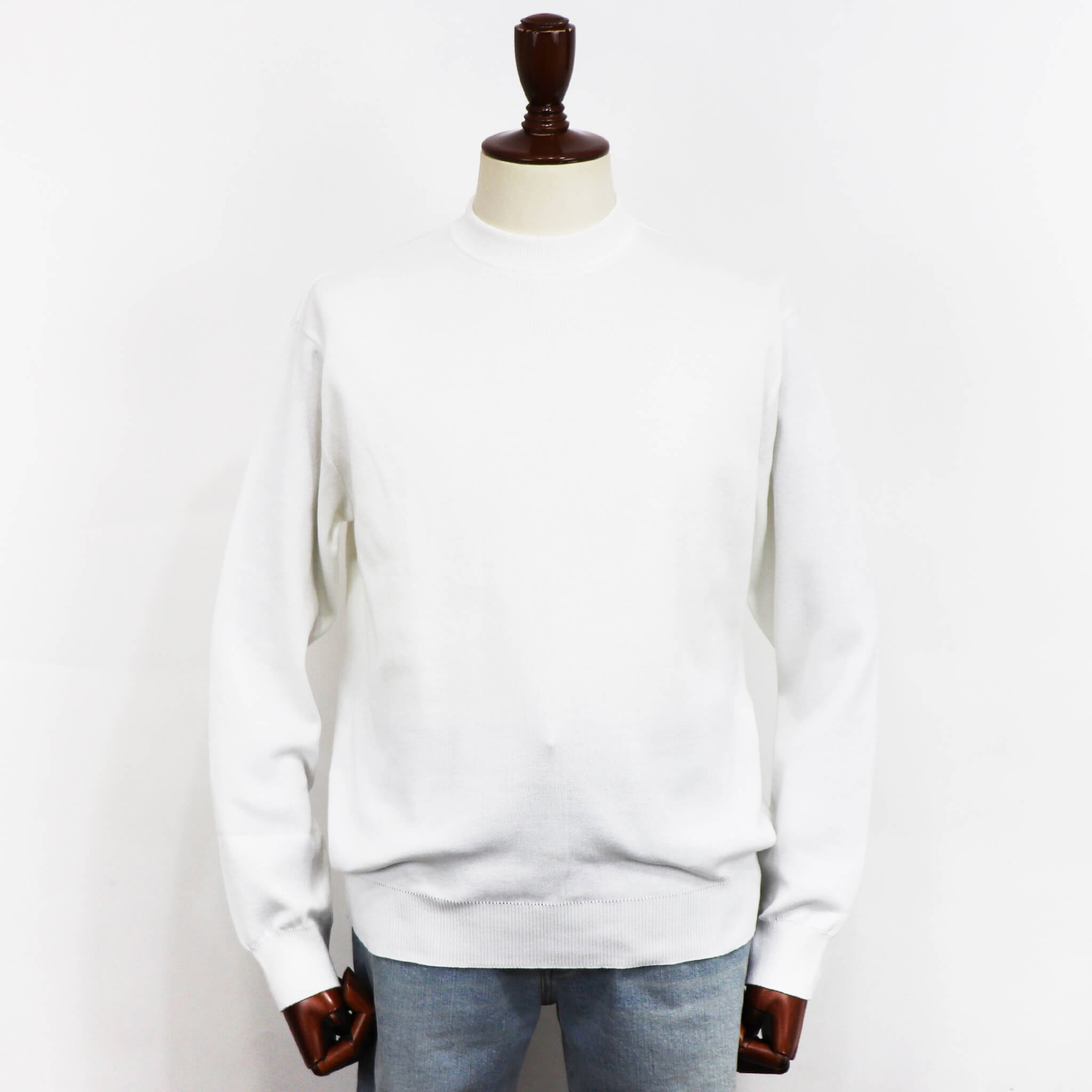 VANDORI ニット 別注】Vandori / ヴァンドリ 配色ボーダークルーネックニット｜OUTLET