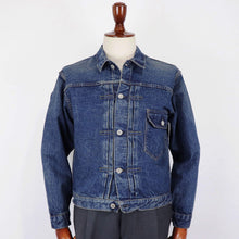 画像をギャラリービューアに読み込む, orSlow（オアスロウ）TYPE1 PLEATED FRONT DENIM BROUSE 03-6011 デニムトラッカージャケット【YEAR WASH】国内正規品
