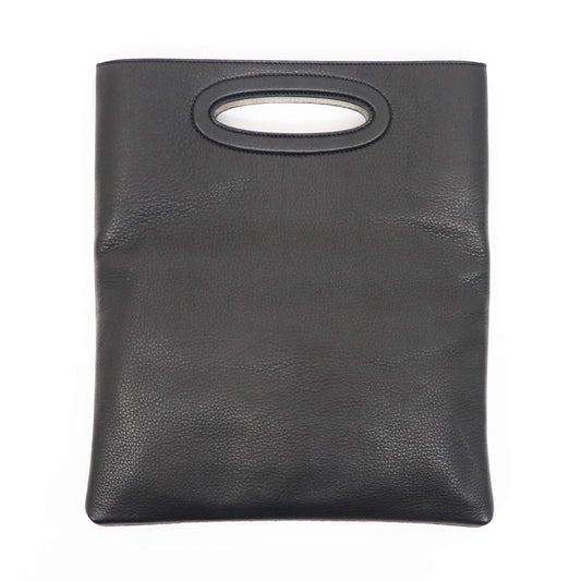 THE SOLE（ザソル）PIEGA クラッチバッグ サドルレザー【ブラック】国内正規品