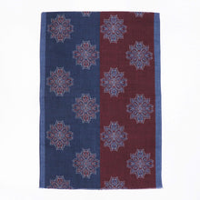 画像をギャラリービューアに読み込む, GIERRE MILANO（ジエレ ミラノ）ウールストール【ネイビー系】国内正規品
