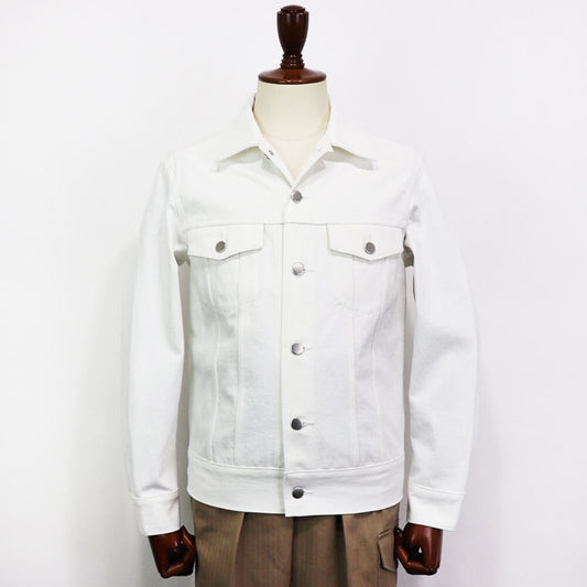 Jeanik（ジーニック）3rd タイプ デニムジャケット【ホワイト】国内正規品