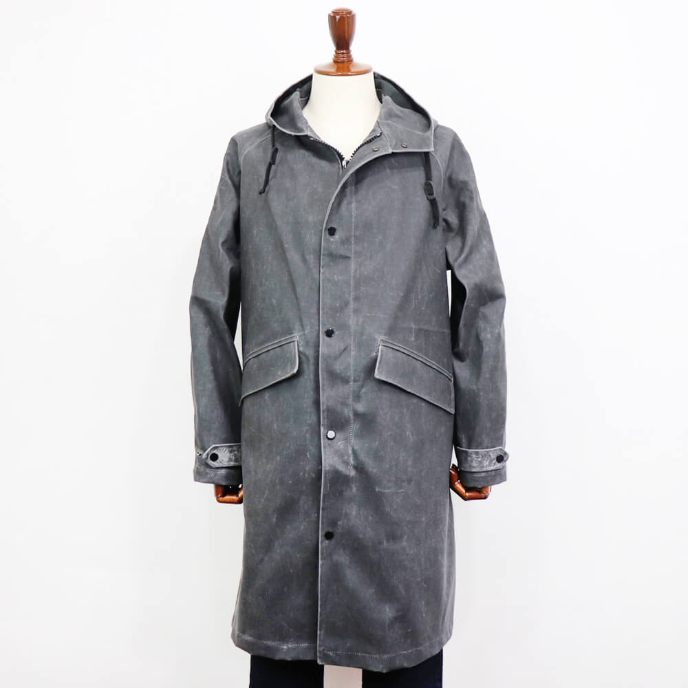 RR（アールアール）フーデットコート【チャコール】国内正規品