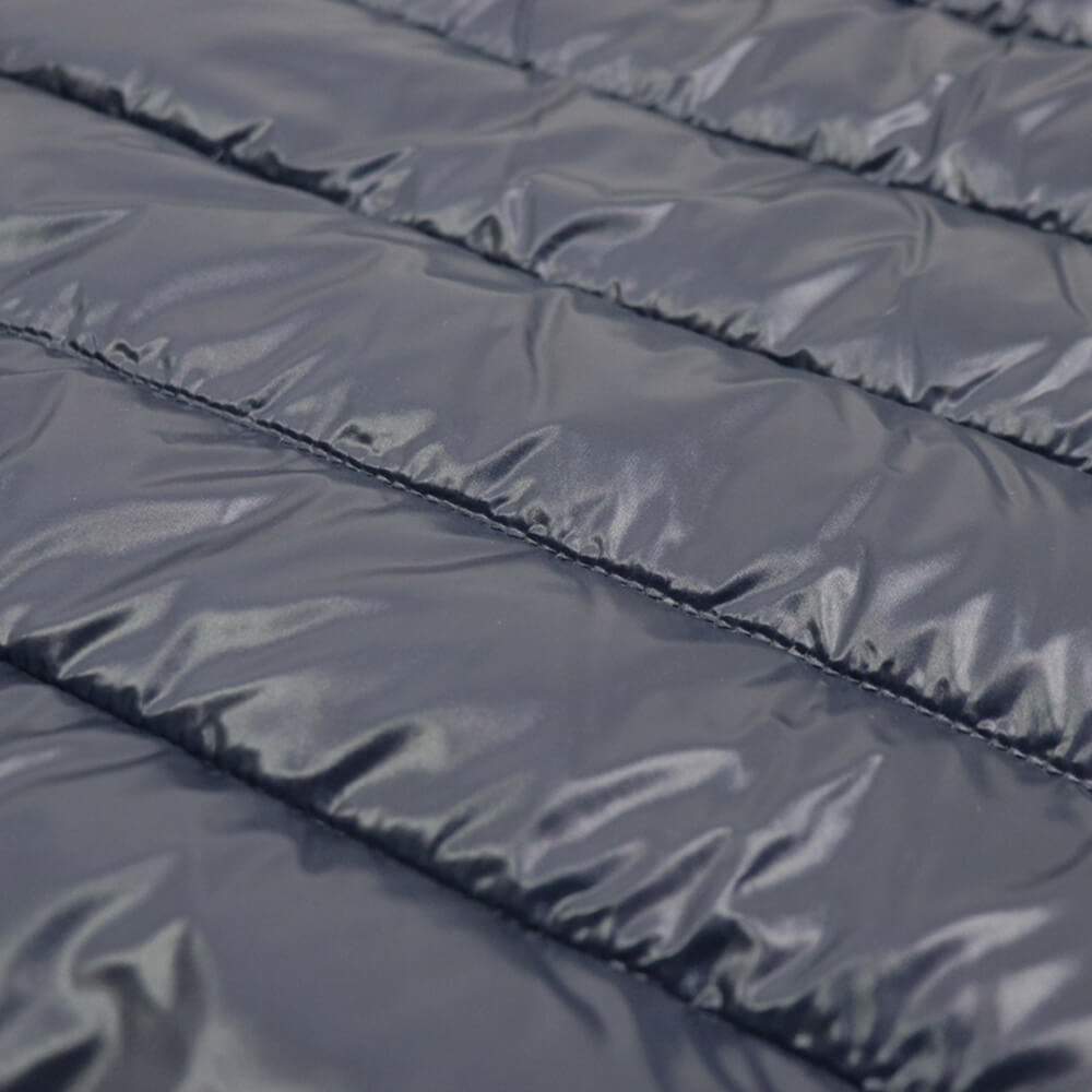 HERNO（ヘルノ）Resort ライダース ナイロン ウルトラライト ダウンブルゾン【ネイビー】国内正規品