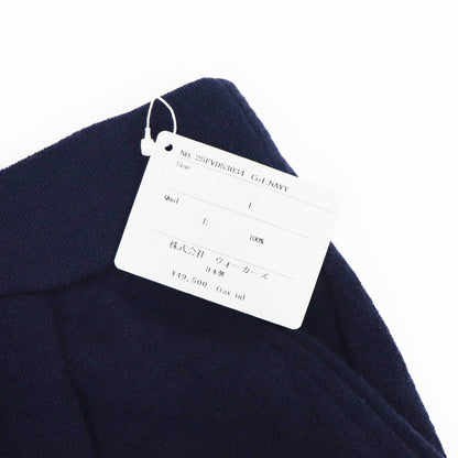 Blu Bre（ブルブレ）ドライタッチウール イージーパンツ【ネイビー】国内正規品