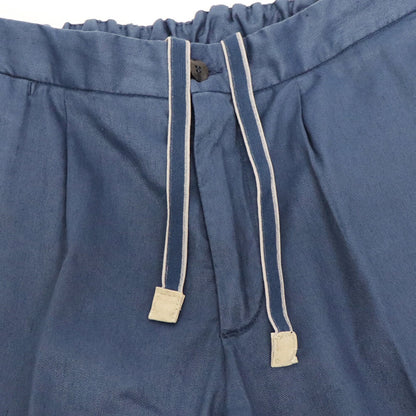 DEVORE（デヴォレ）ドローストリングス ストレッチ パンツ【ネイビー】国内正規品