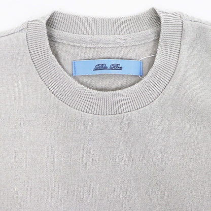 Blu Bre（ブルブレ）ドレスT コットンニット【SILVER GREY】国内正規品