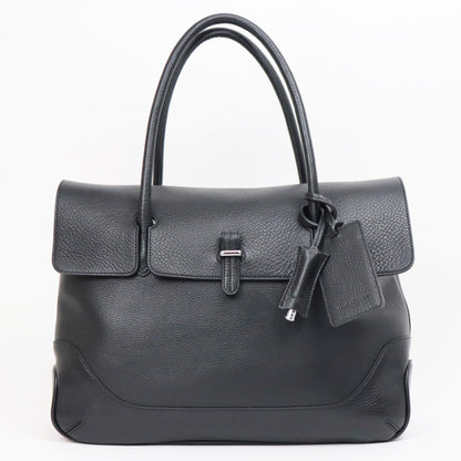 PELLE MORBIDA（ペッレ モルビダ）Maiden Voyage フラップトートバッグ【ブラック】国内正規品