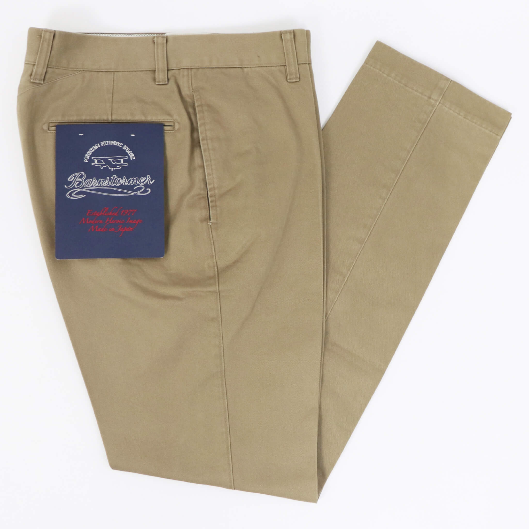 BARNSTORMER（バーンストーマー）NOP DRESS CHINOS ノープリーツ