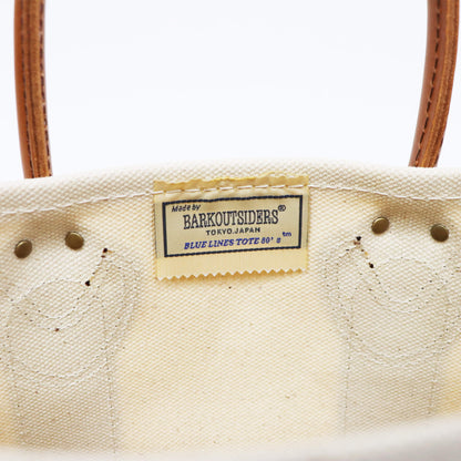 Barkoutsiders（バークアウトサイダーズ）Leather Handle Tote 80's Small【ブルー】国内正規品