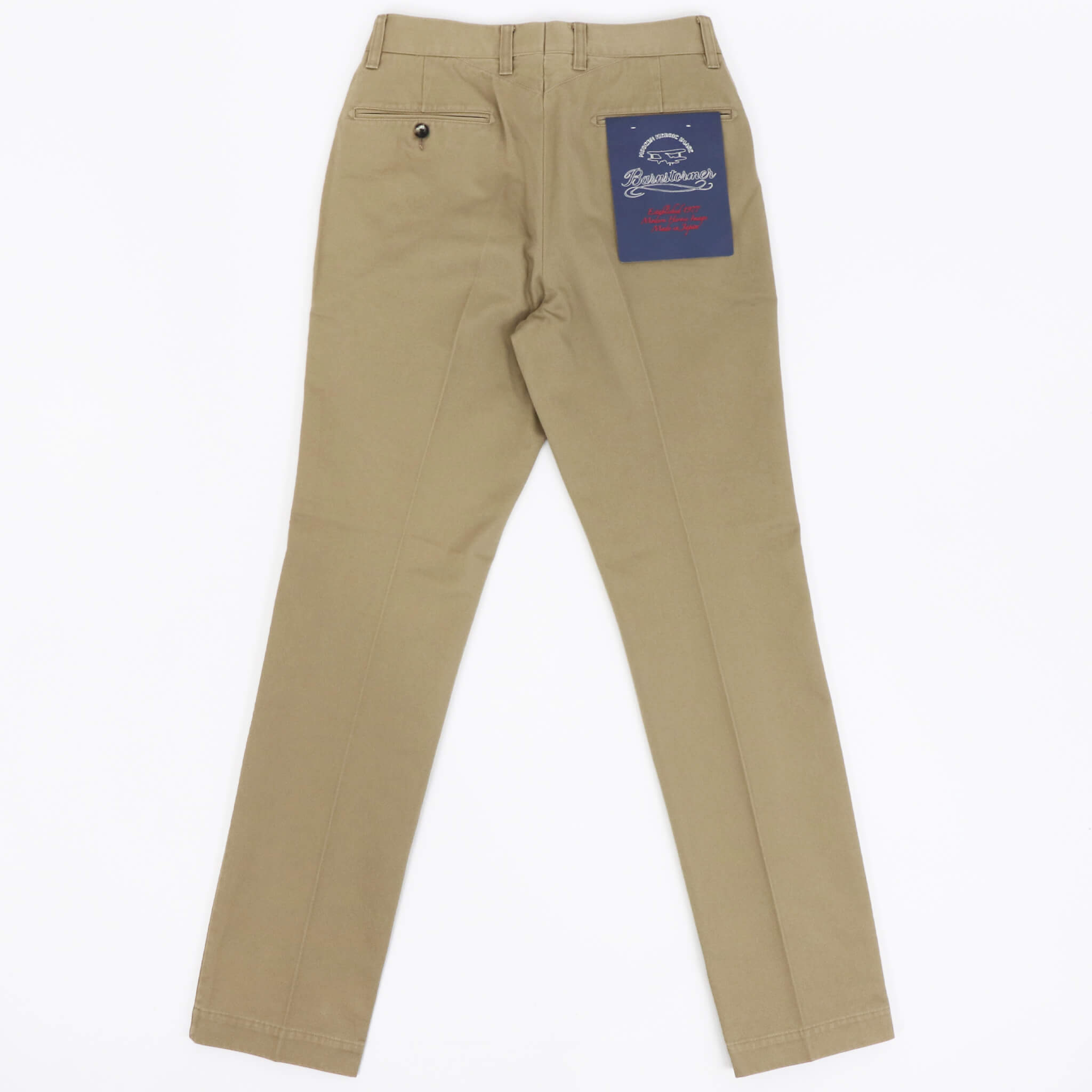 BARNSTORMER（バーンストーマー）NOP DRESS CHINOS ノープリーツ