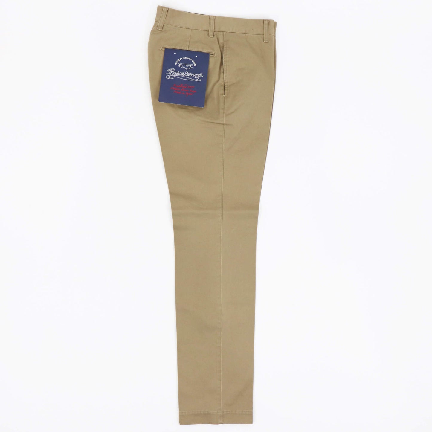 BARNSTORMER（バーンストーマー）NOP DRESS CHINOS ノープリーツ ドレスチノパン 1001P【カーキ】国内正規品