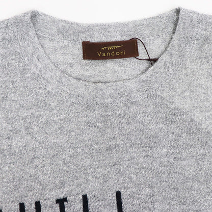 Vandori（ヴァンドリ）リネンコットン CHILL レタードTシャツ【グレー】国内正規品