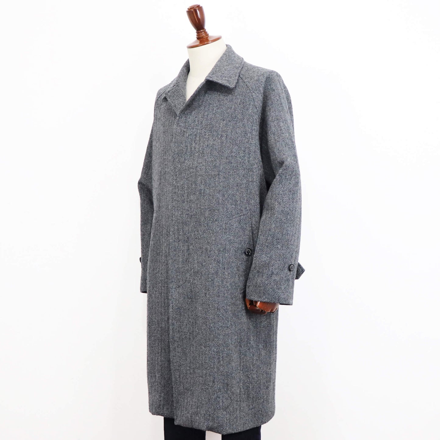 MACKINTOSH（マッキントッシュ）BELFORD / バルカラーコート グレー ヘリンボーン【グレー】国内正規品