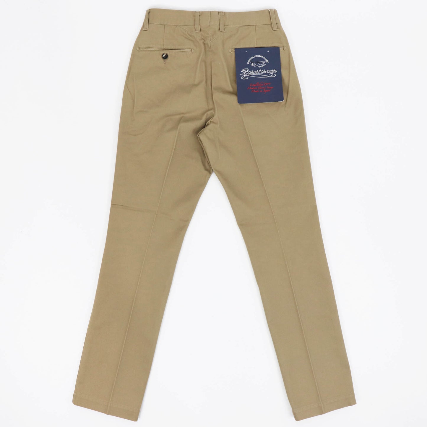 BARNSTORMER（バーンストーマー）2P DRESS CHINOS ツープリーツ ドレスチノパン 1002P【カーキ】国内正規品