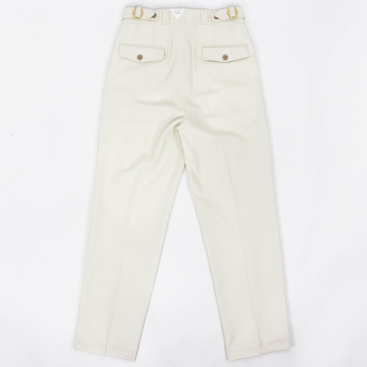 Tangent（タンジェント）CHARLES シャルル TAN04° ハードツイストツイル コットンパンツ【ホワイト】国内正規品