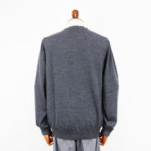 画像をギャラリービューアに読み込む, MOONCASTLE（ムーンキャッスル）12G Merino Wool Cardigan 12ゲージ メリノウール カーディガン【ダークグレー】国内正規品
