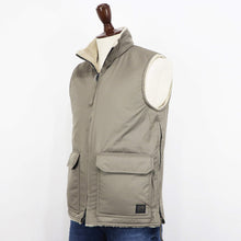 画像をギャラリービューアに読み込む, TAION（タイオン）ミノンダウン ミリタリー リバーシブル ハイネック ボア ベスト【ライトモカ×ベージュ】国内正規品
