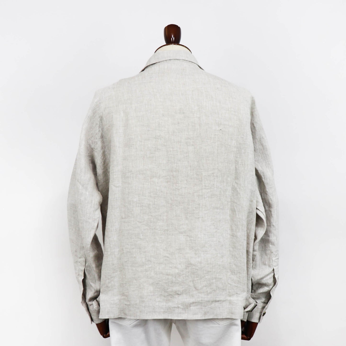 ORIAN（オリアン）RARMY リネン カバーオール チョアジャケット【ベージュ】国内正規品