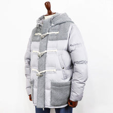 画像をギャラリービューアに読み込む, BBR（ビービーアール）ニットダッフル ダウンブルゾン【ライトグレー】国内正規品
