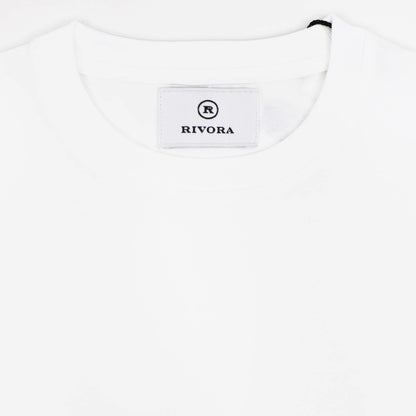 RIVORA（リヴォラ）Art T-Shirts "CANVAS" コットン100%【ホワイト】国内正規品