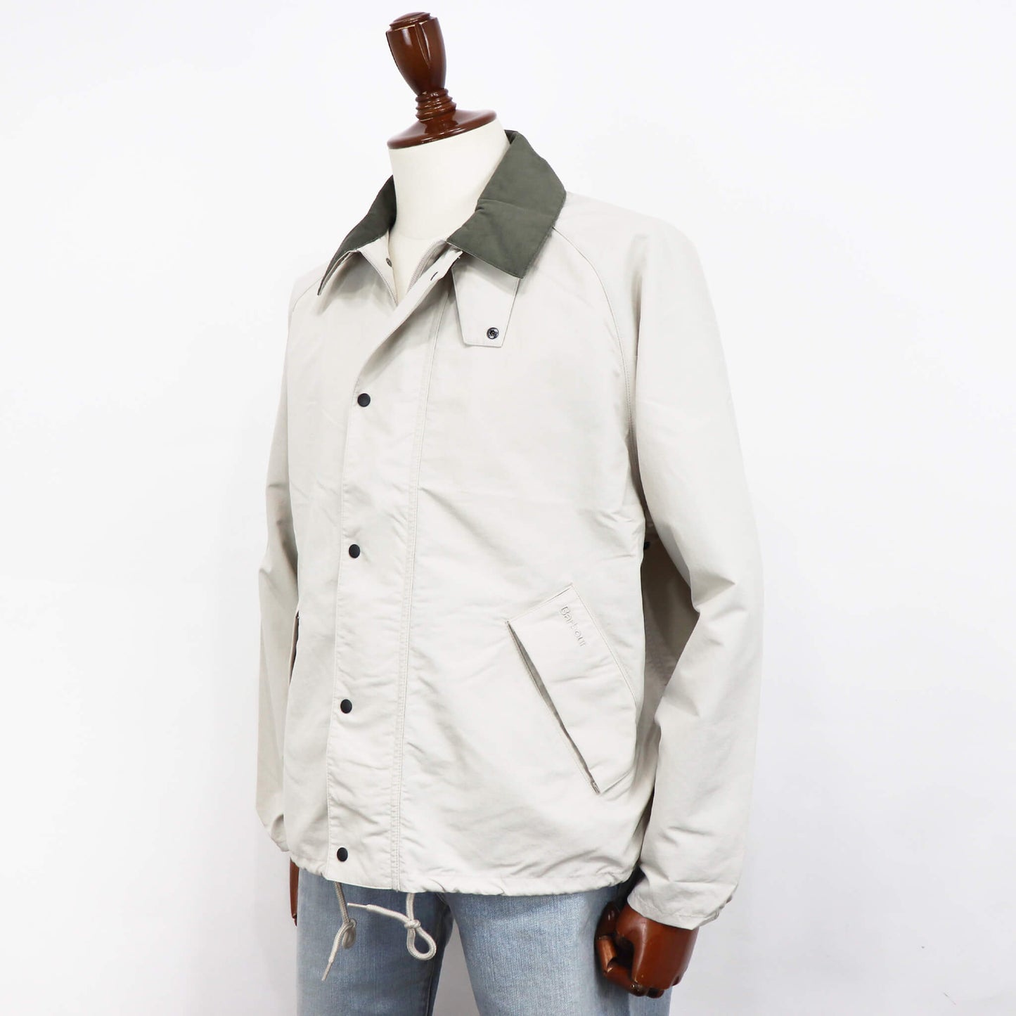 Barbour（バブアー）TRANSPORT / トランスポート ナイロンジャケット【ライトベージュ】国内正規品