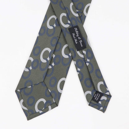 HOLLIDAY&BROWN（ホリデーアンドブラウン）ハンドメイド シルク タイ【グリーン】国内正規品