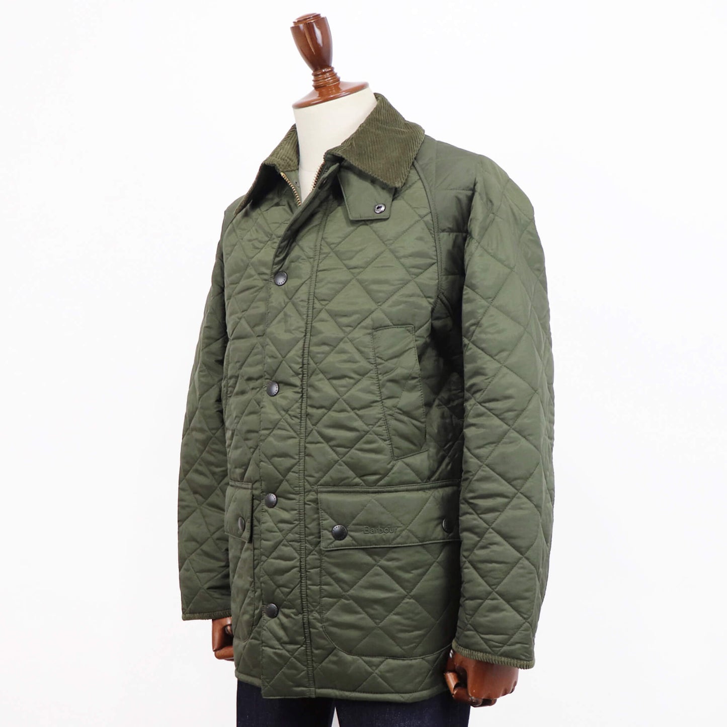 Barbour（バブアー）Bedale / ビデイル キルティング ブルゾン【オリーブ】国内正規品
