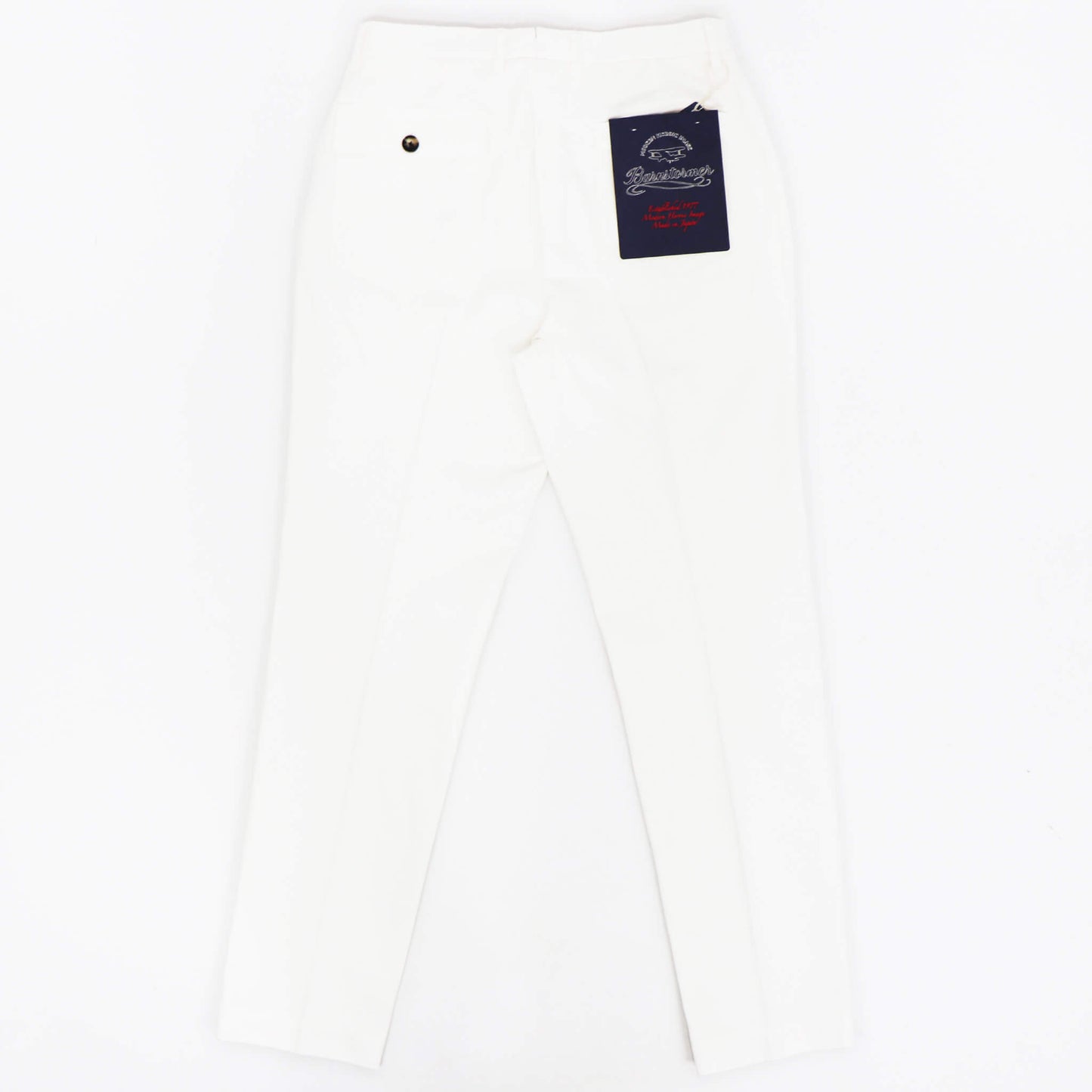 BARNSTORMER（バーンストーマー）DRESS FATIGUE PANTS ドレスファティーグ へリンボーン パンツ 1333-KSP【ホワイト】国内正規品