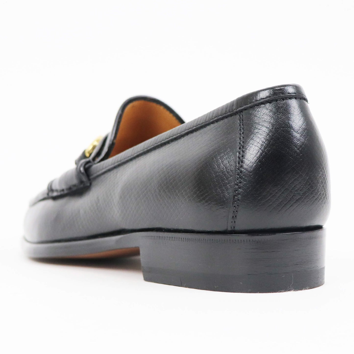 Enzo Bonafe（エンツォ ボナフェ）ユタカーフ  ビットローファー【ブラック】国内正規品