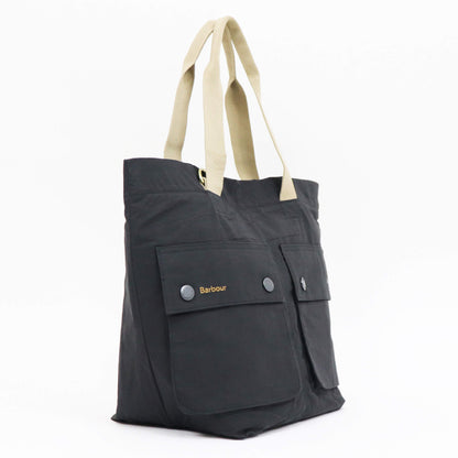 Barbour（バブアー）TRANSPORT / トランスポート キャリーオール トートバッグ【ブラック】国内正規品