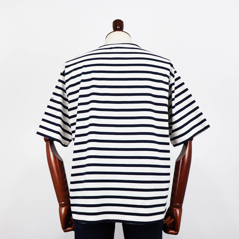 ORCIVAL（オーシバル）半袖 ボーダーTシャツ【エクリュ×ネイビー】国内正規品