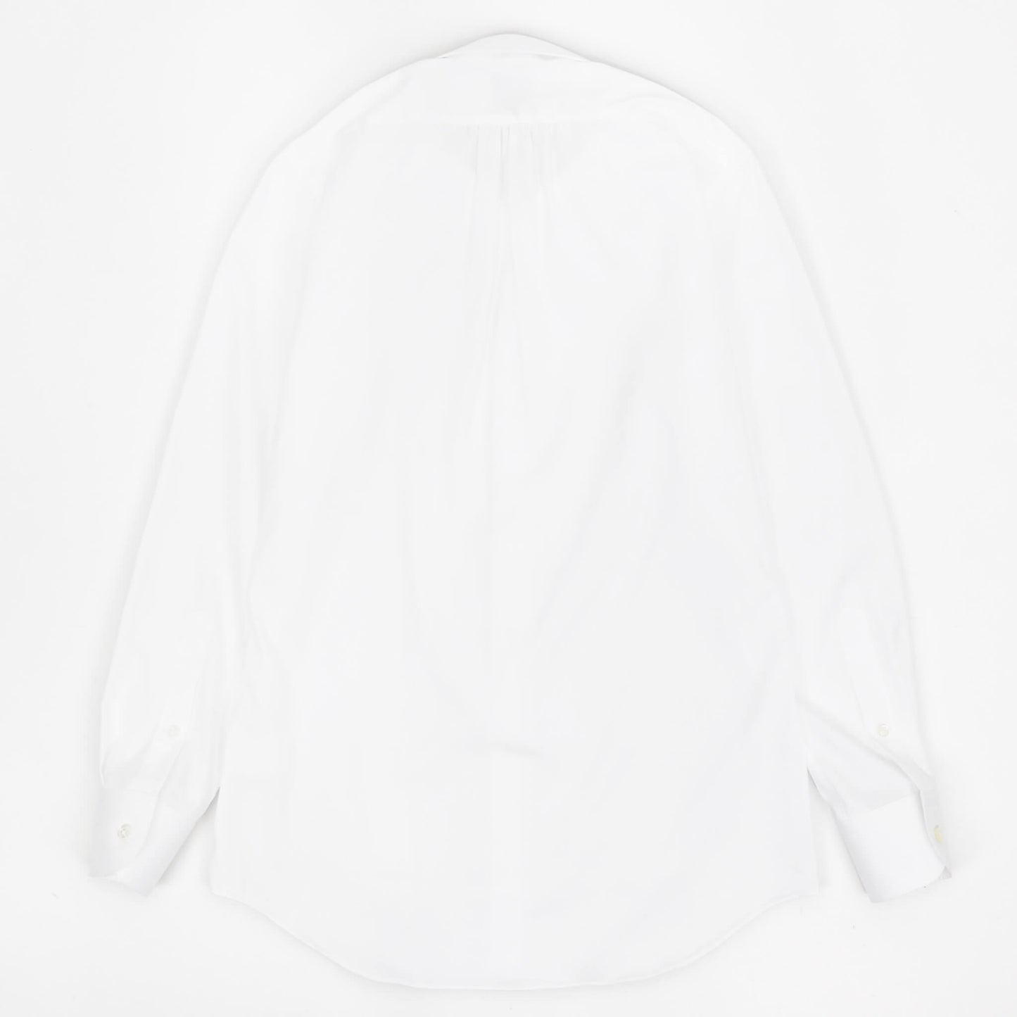 BRUNO（ブルーノ）ORIGINAL SHIRT PREMIUM セミワイドカラー ブロード ドレス シャツ【ホワイト】