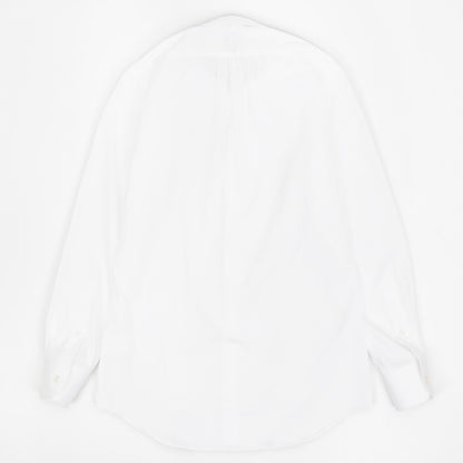 BRUNO（ブルーノ）ORIGINAL SHIRT PREMIUM セミワイドカラー ブロード ドレス シャツ【ホワイト】