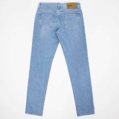 YCHAI（イカイ）PANATELA パナテラ 5ポケット ストレッチ スキニーフィット ウォッシュド デニム【ライトインディゴ】国内正規品