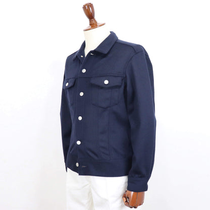 Jeanik（ジーニック）ウールカシミア ジャケット 3rdタイプ【ネイビー】国内正規品