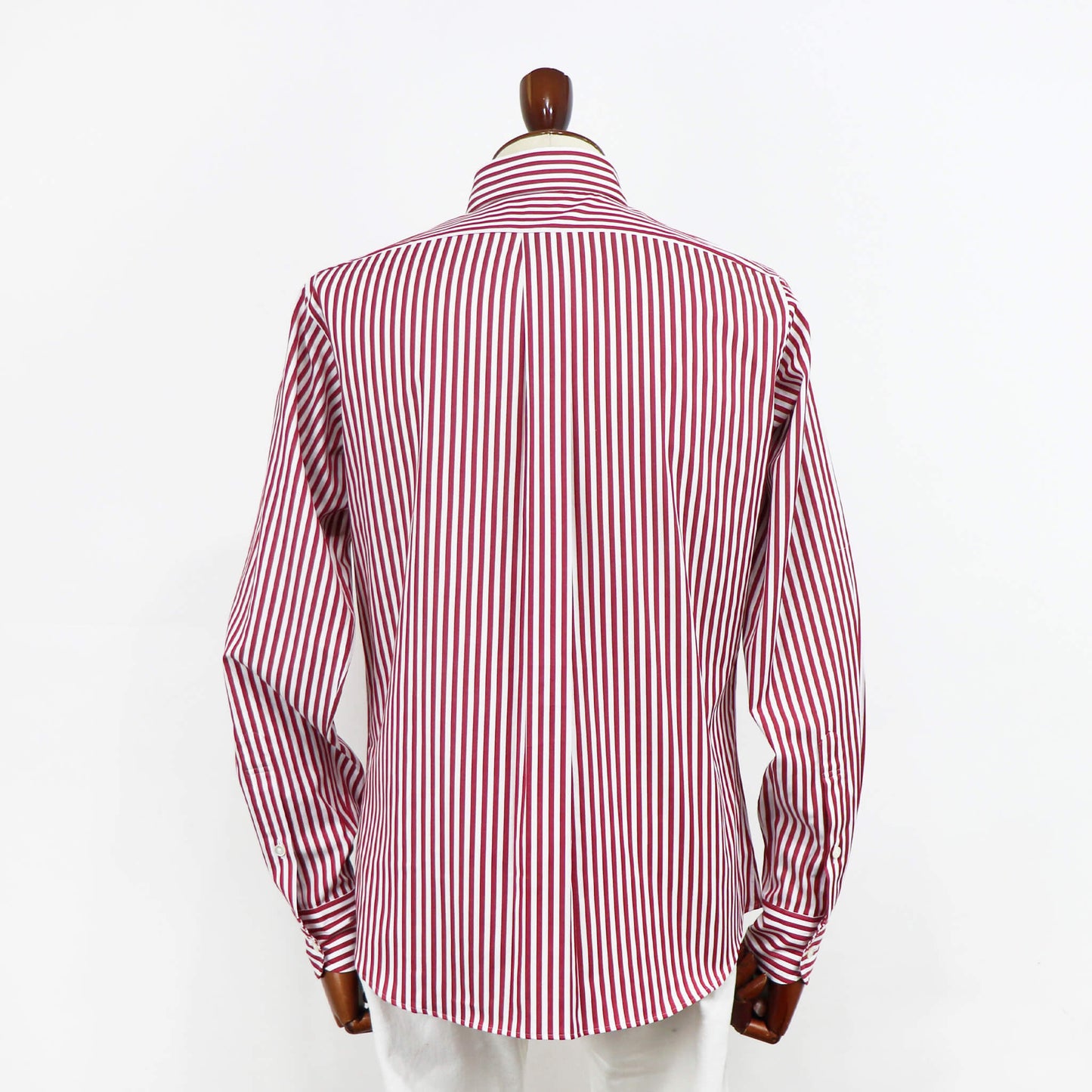 Giotto（ジオット）ストライプ ボタンダウン シャツ【レッド】国内正規品