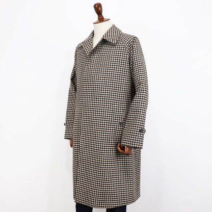 MACKINTOSH（マッキントッシュ）BELFORD / バルカラーコート ガンクラブチェック【ブラウン系】国内正規品