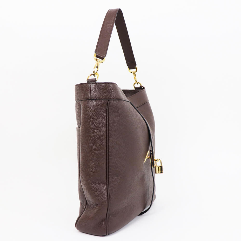 CAVALLERESCO（カヴァレレスコ）トートバッグ ショルダーベルト付き【ブラウン】国内正規品