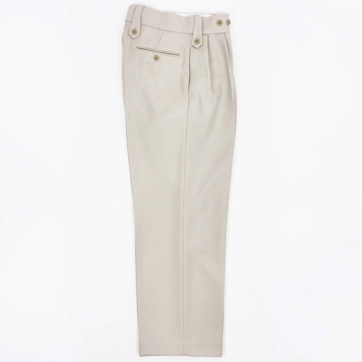Tangent（タンジェント）HENRY / ヘンリー ウールツイル 40’s British Gurkha Trousers【オフホワイト】国内正規品