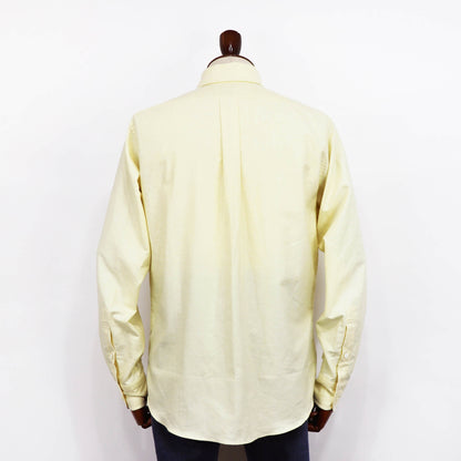 Giotto（ジオット）オックスフォード ボタンダウン シャツ【イエロー】国内正規品