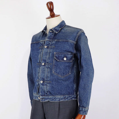 orSlow（オアスロウ）TYPE1 PLEATED FRONT DENIM BROUSE 03-6011 デニムトラッカージャケット【YEAR WASH】国内正規品