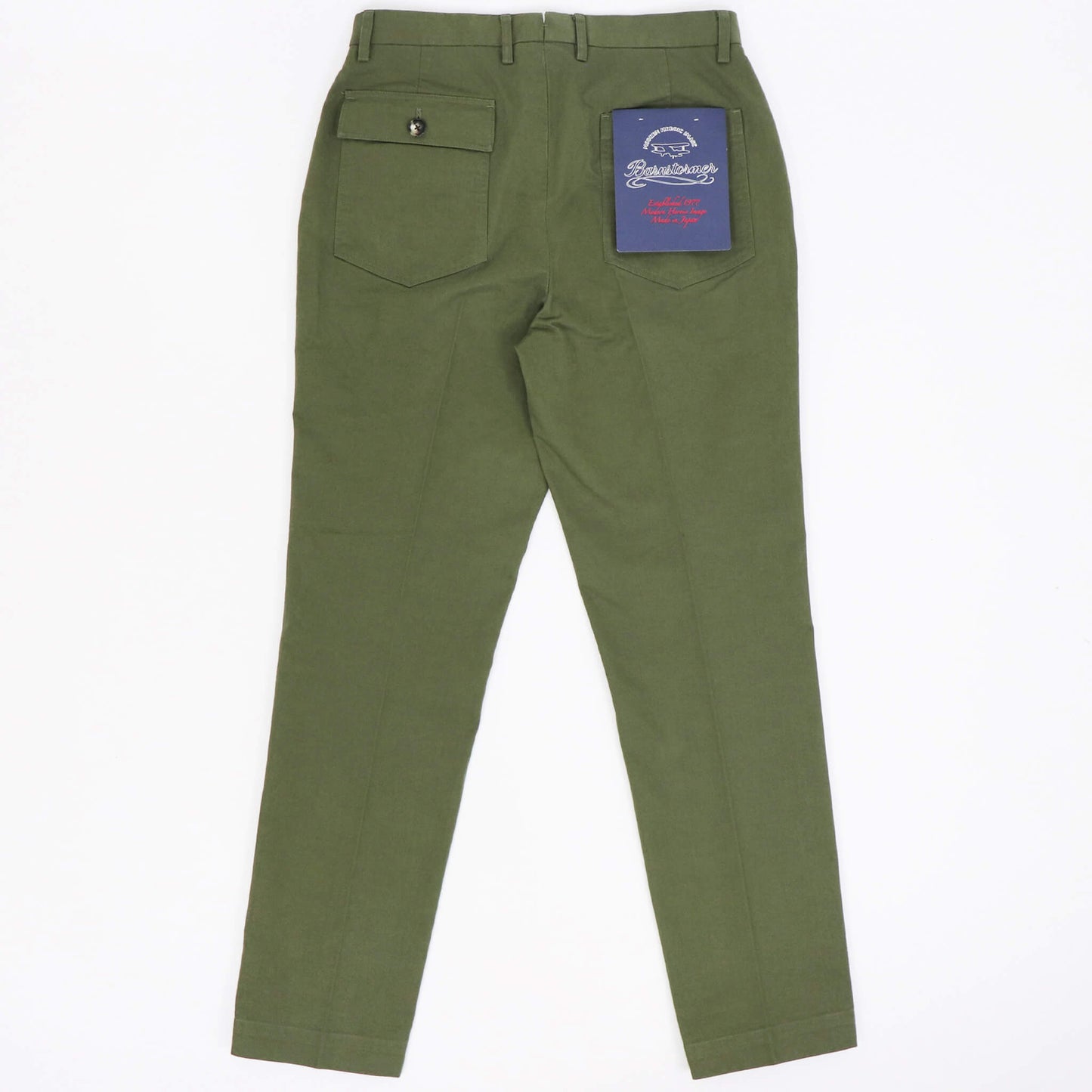 BARNSTORMER（バーンストーマー）DRESS FATIGUE PANTS ドレスファティーグ へリンボーン パンツ 1333-KSP【オリーブ】国内正規品