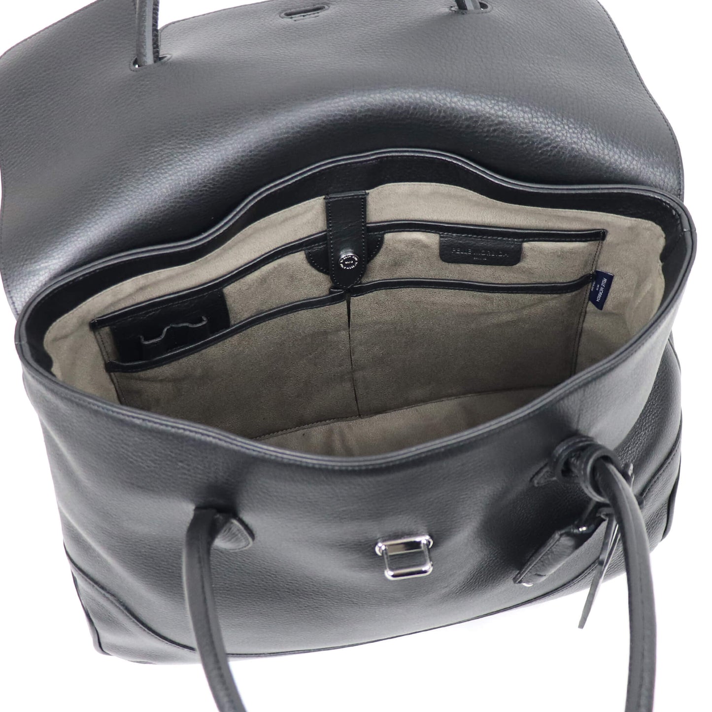 PELLE MORBIDA（ペッレ モルビダ）Maiden Voyage フラップトートバッグ【ブラック】国内正規品