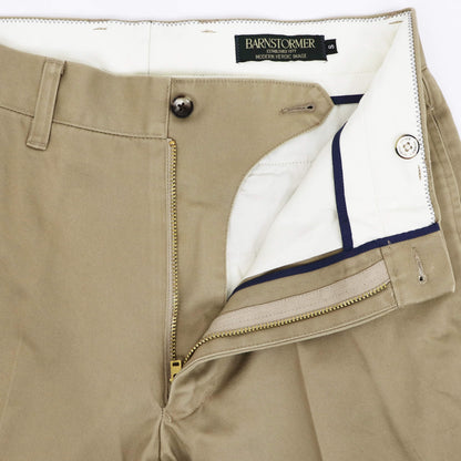 BARNSTORMER（バーンストーマー）NOP DRESS CHINOS ノープリーツ ドレスチノパン 1001P【カーキ】国内正規品