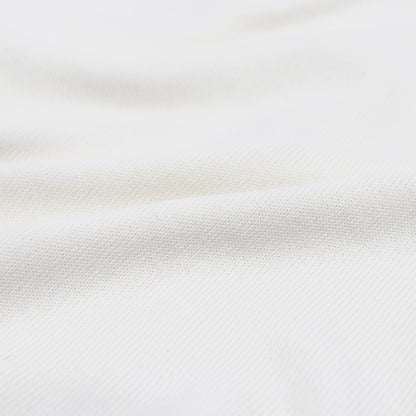 GRAN SASSO（グランサッソ）12ゲージ コットンクルーネックニット ロングスリーブ 長袖【アイボリー】国内正規品