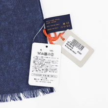 画像をギャラリービューアに読み込む, GIERRE MILANO（ジエレ ミラノ）ウールストール【ブルー】国内正規品
